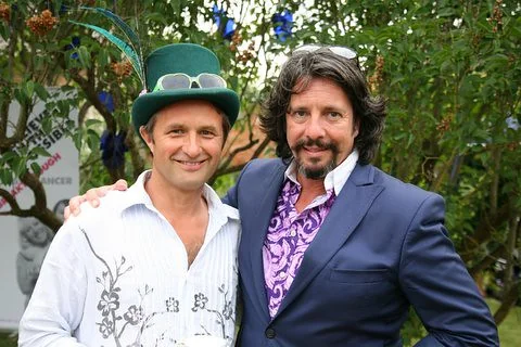 Miles with Lawrence Llewellyn Bowen