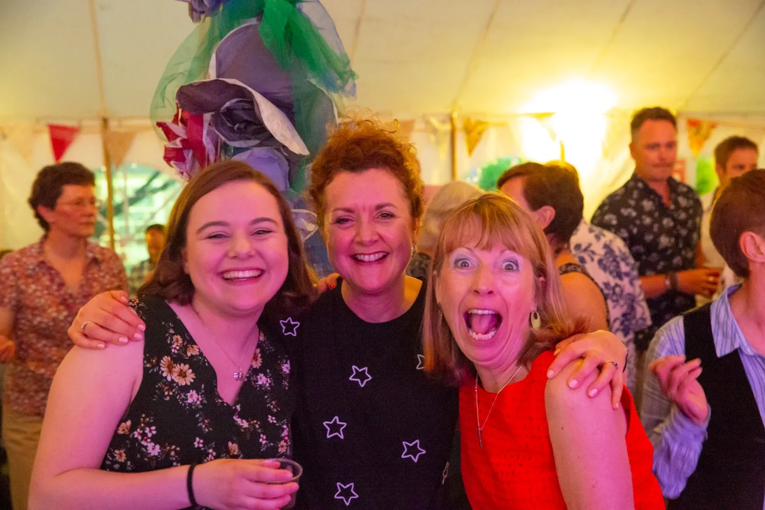 Everyone was up on the dance floor from the first song!