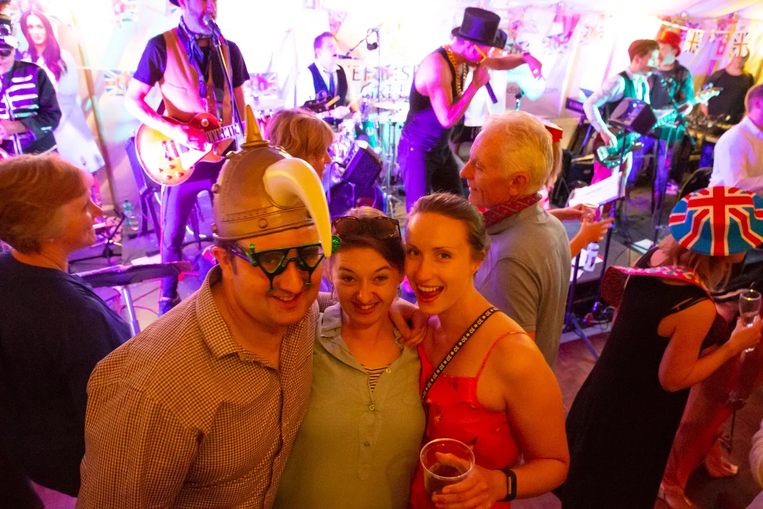 If you need a band to liven up the party book them now!